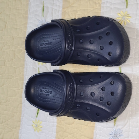 CROCS Shoes Crocs Classic Navy Clogs Kids Size 3 Poshmark